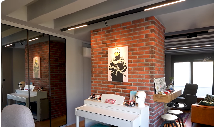 Industrijski minimalizam u 50m2